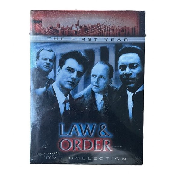 Law & Order ~ The Complete 1st First Year (Season) 1 One~ NEW 6-DISC DVD SET - Picture 1 of 4
